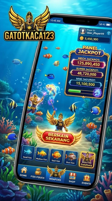 Tampilan aplikasi 'gatotkaca123' yang menarik dan intuitif.